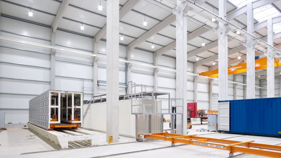 Serieller Ausbau der Module