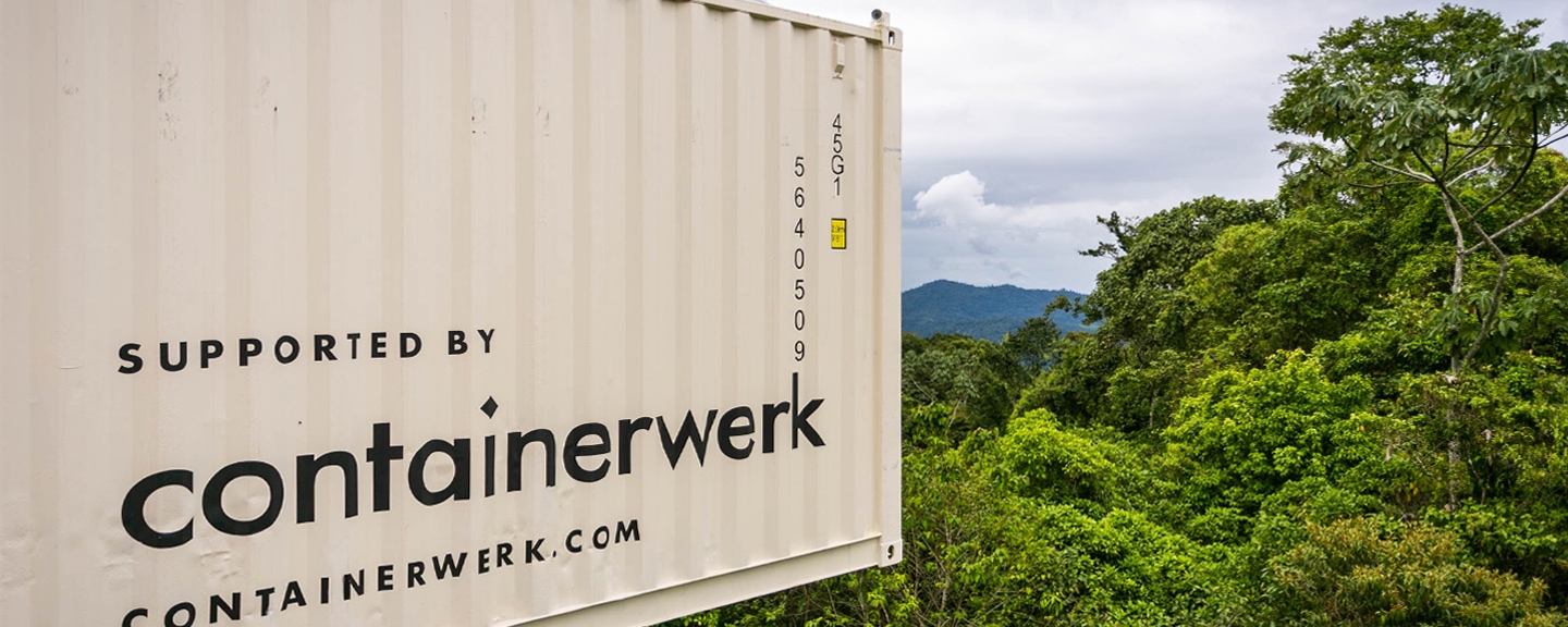 Containerwerk Container im Wald