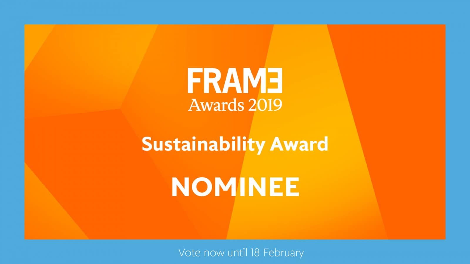 Containerwerk shortlisted for Frame Awards 2019